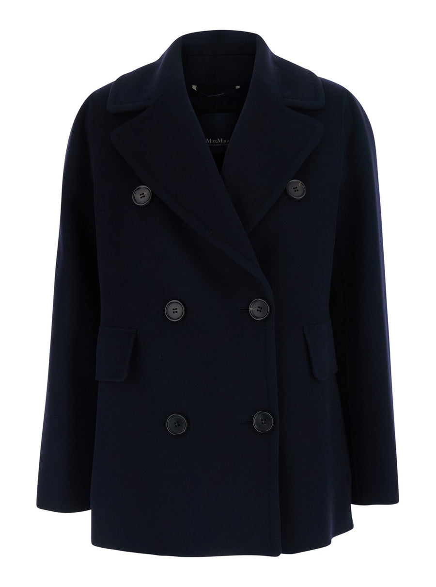 Wool Coat Camilla Blue