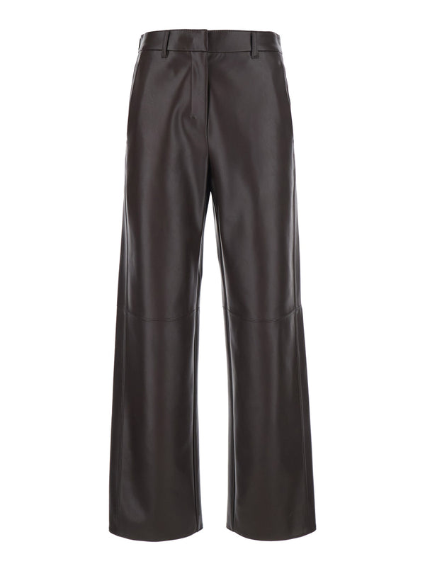 Pants Sospiro Brown Polyester Trousers