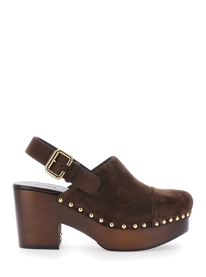 10v - Jeannette Brown Wedges