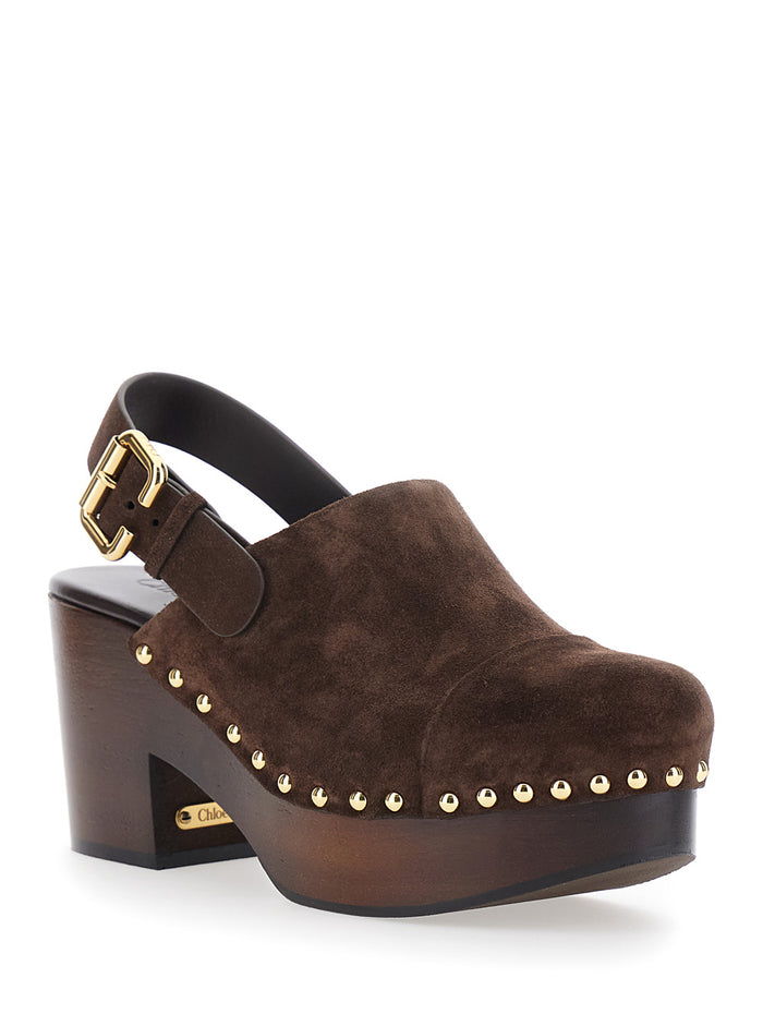 10v - Jeannette Brown Wedges