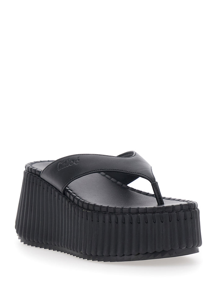 10x - Nama Black Flat Shoes