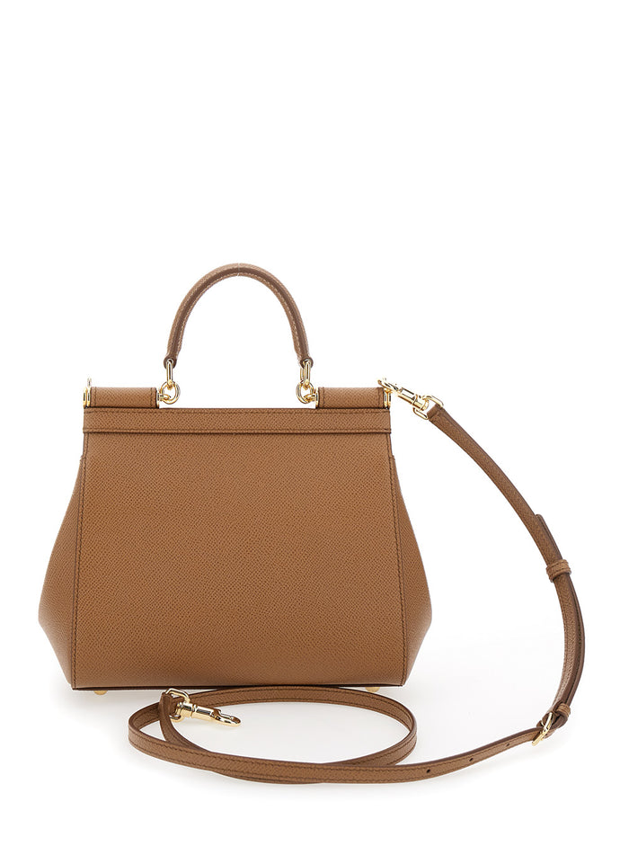 Sicily Medium Brown Hand Bags