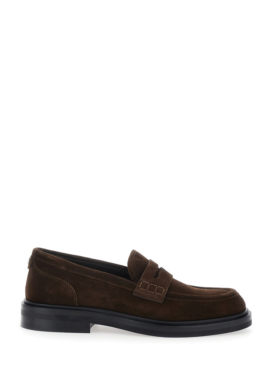 Loafers Brown Suede
