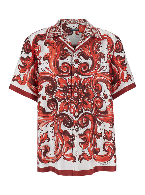 Bowling Shirt Multicolour Silk