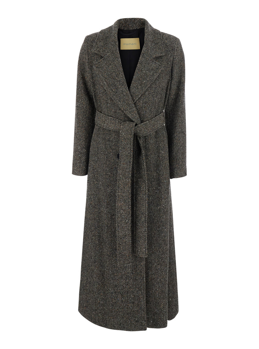 Coat Grey Wool-Blend