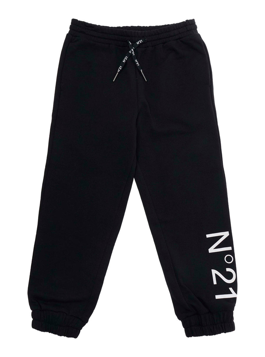 Kids Cotton Pants Black Trousers