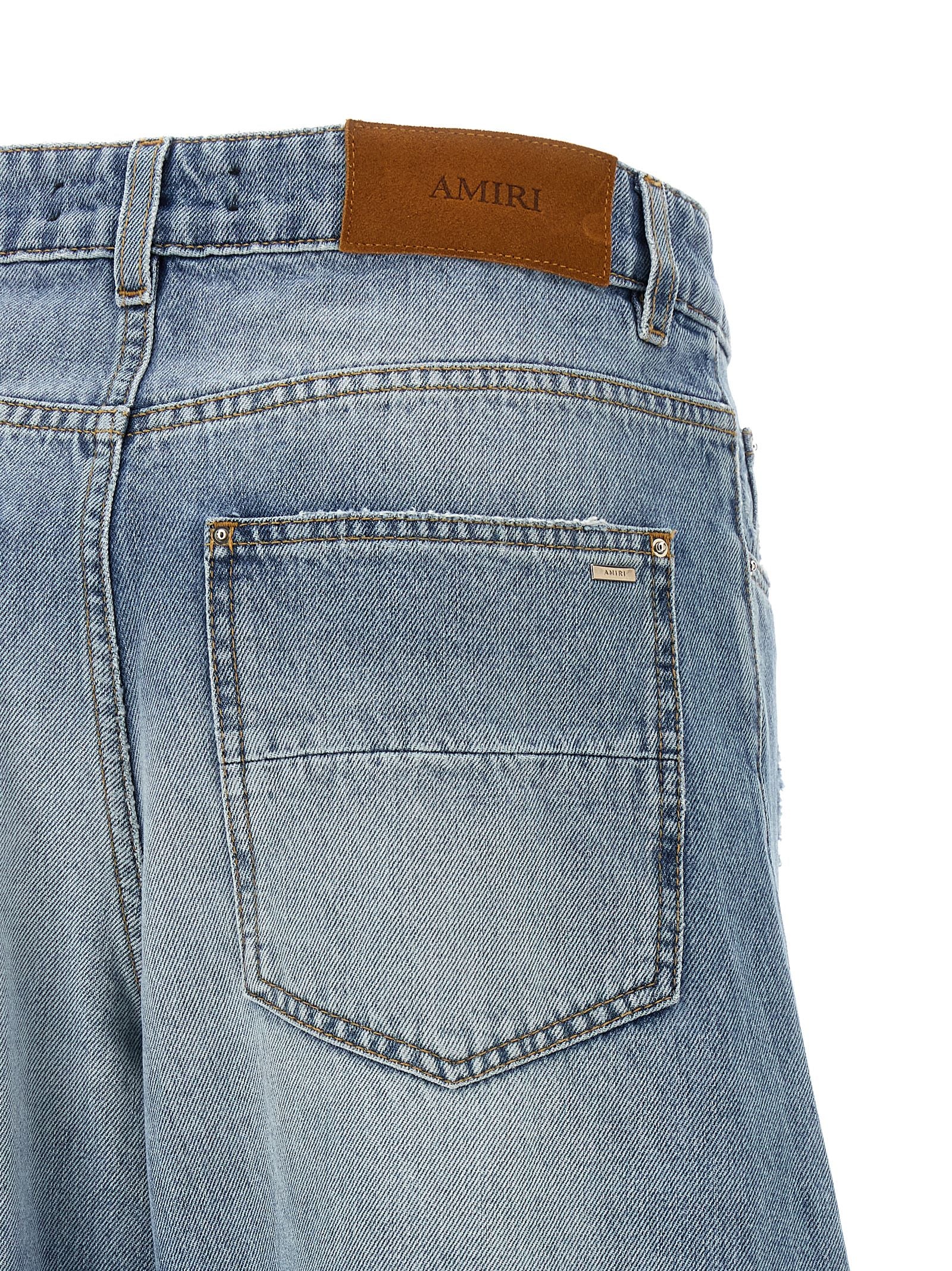 Panel jeans Light Blue Cotton