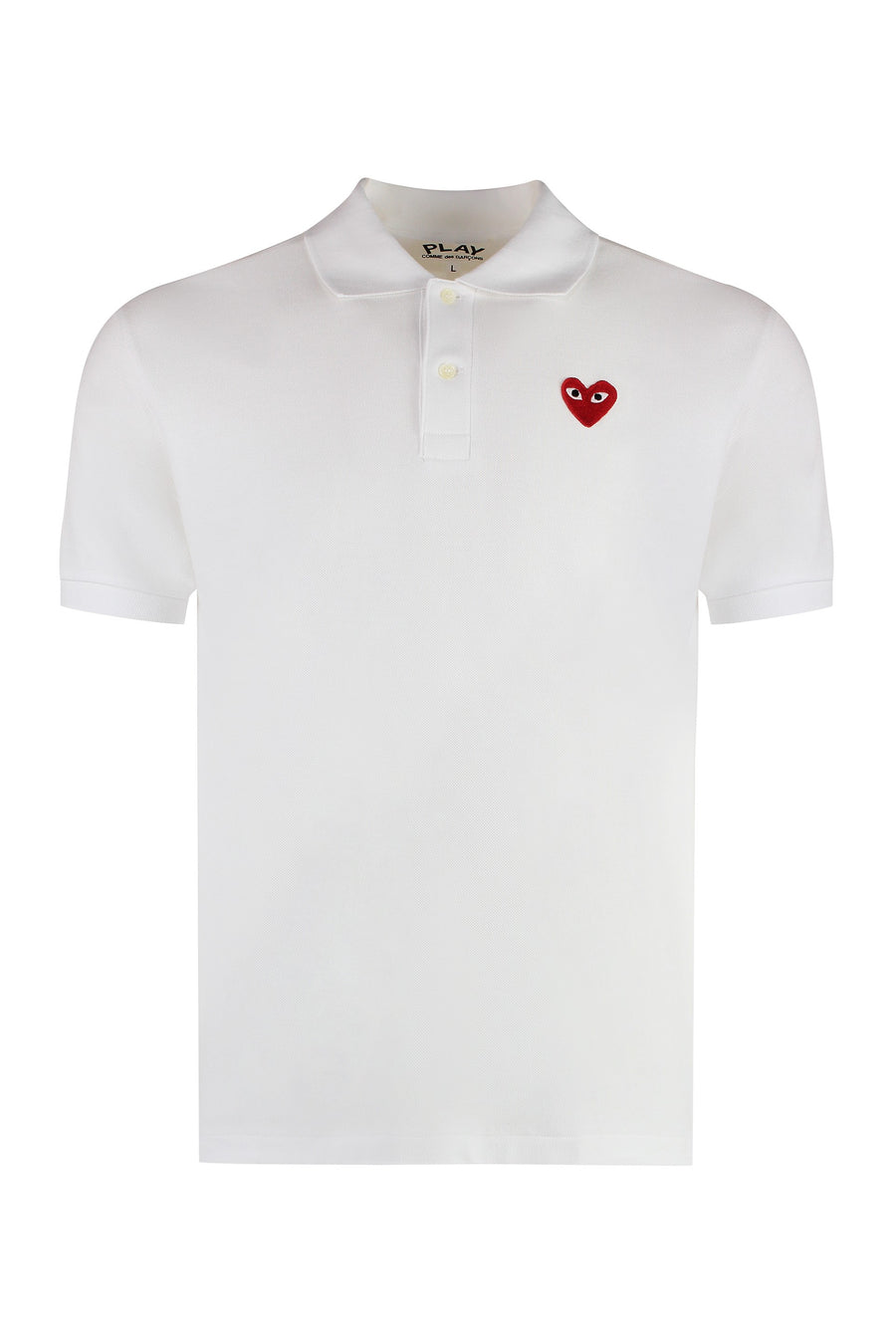Cotton-Piqué Polo Shirt White