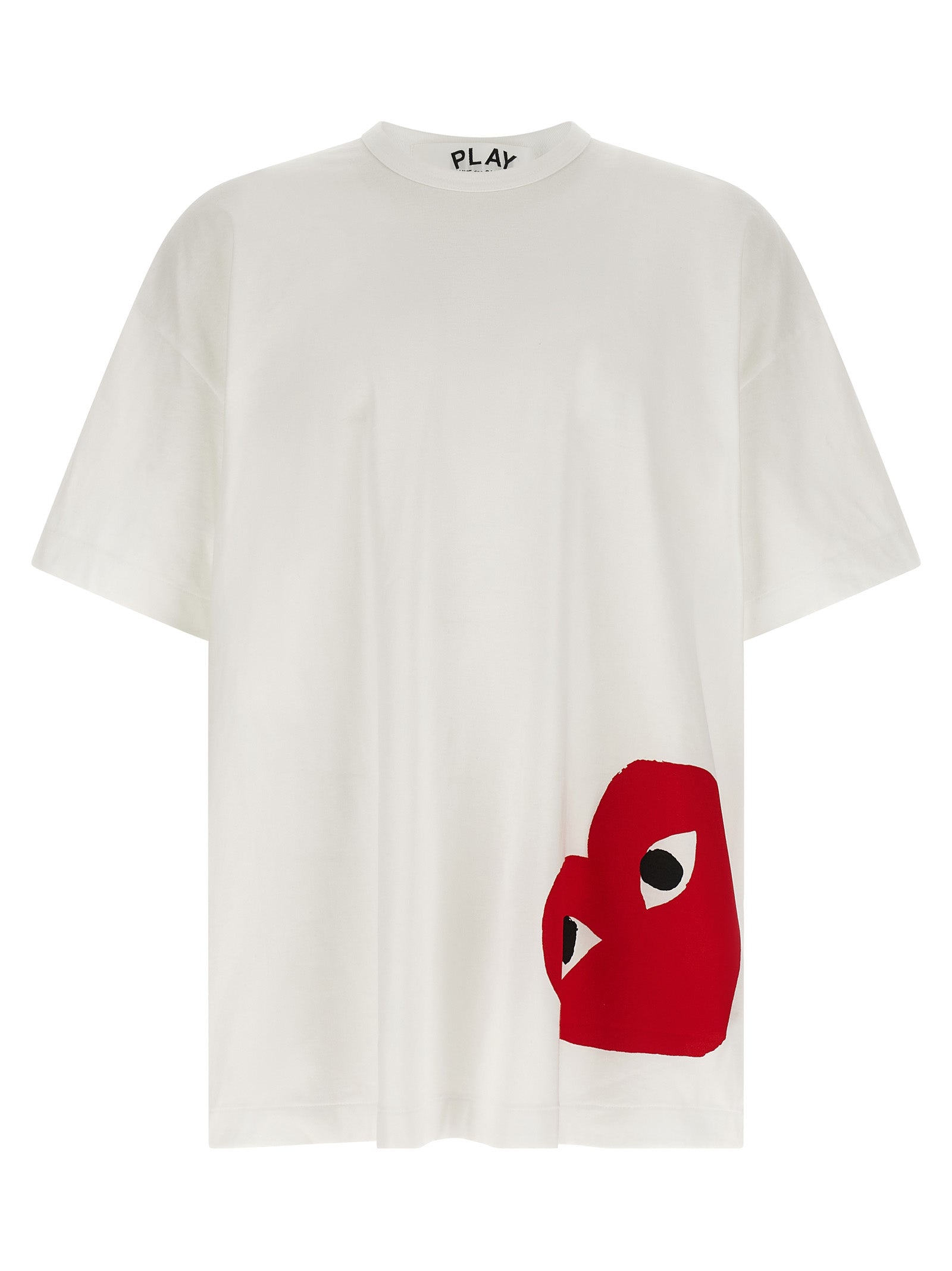 Printed T-shirt Red Cotton