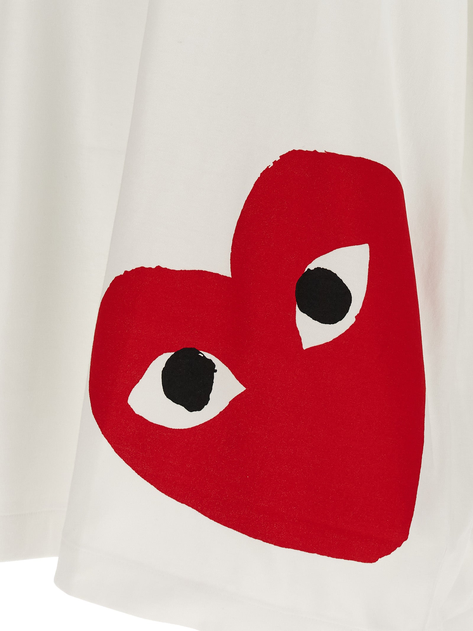 Printed T-shirt Red Cotton