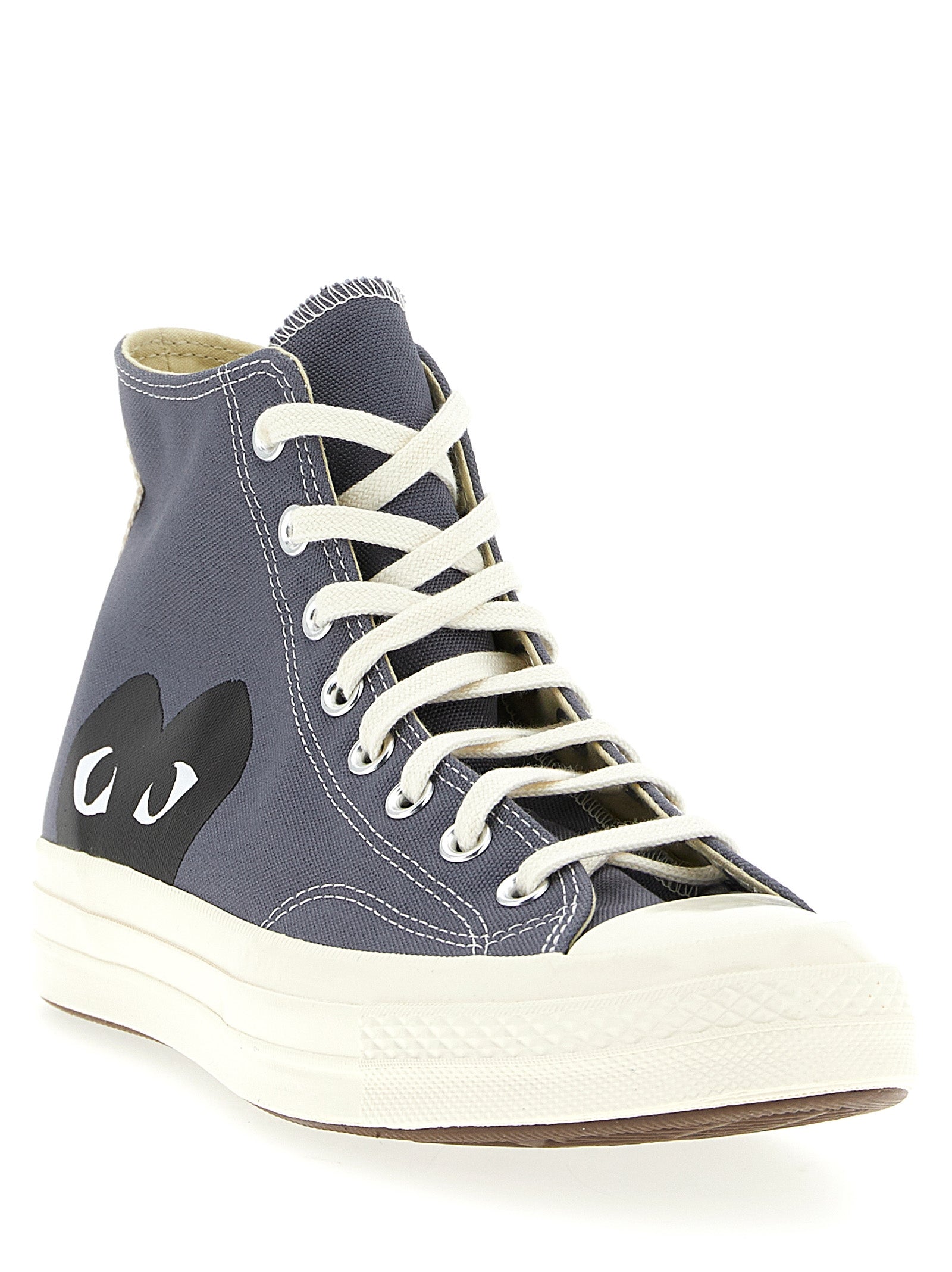Converse x CommeDesGarçons PLAY Chuck 70 sneakers Gray Cotton