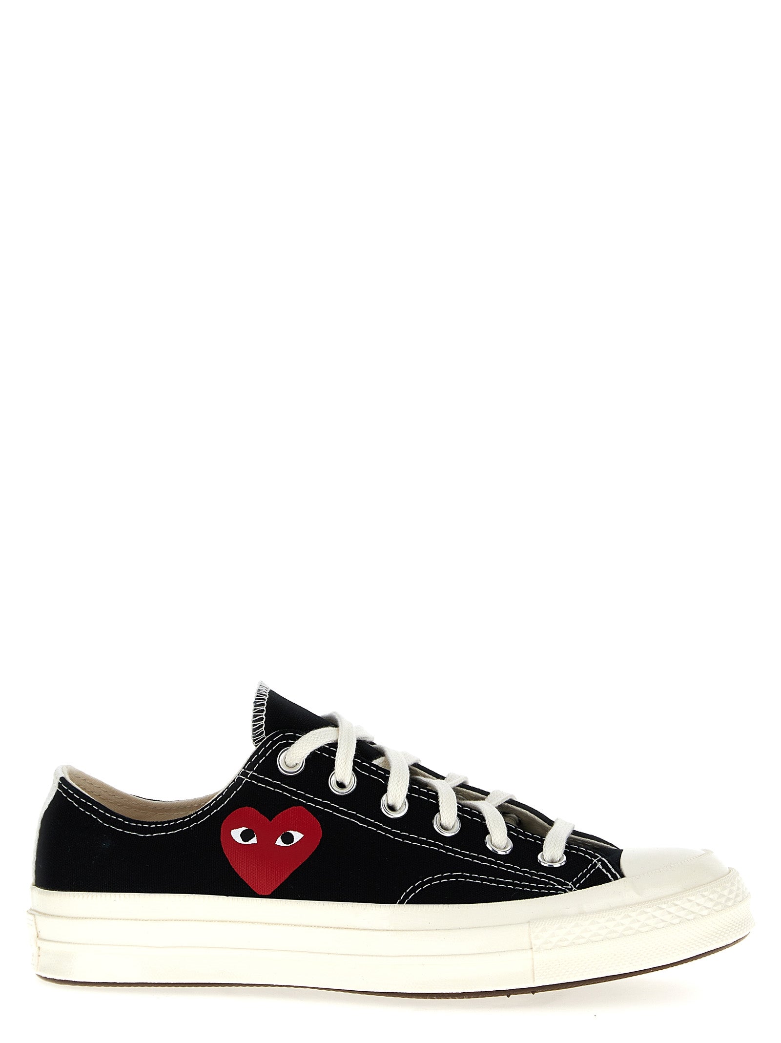 Comme des Garçons sneakers Play x Converse Black Cotton