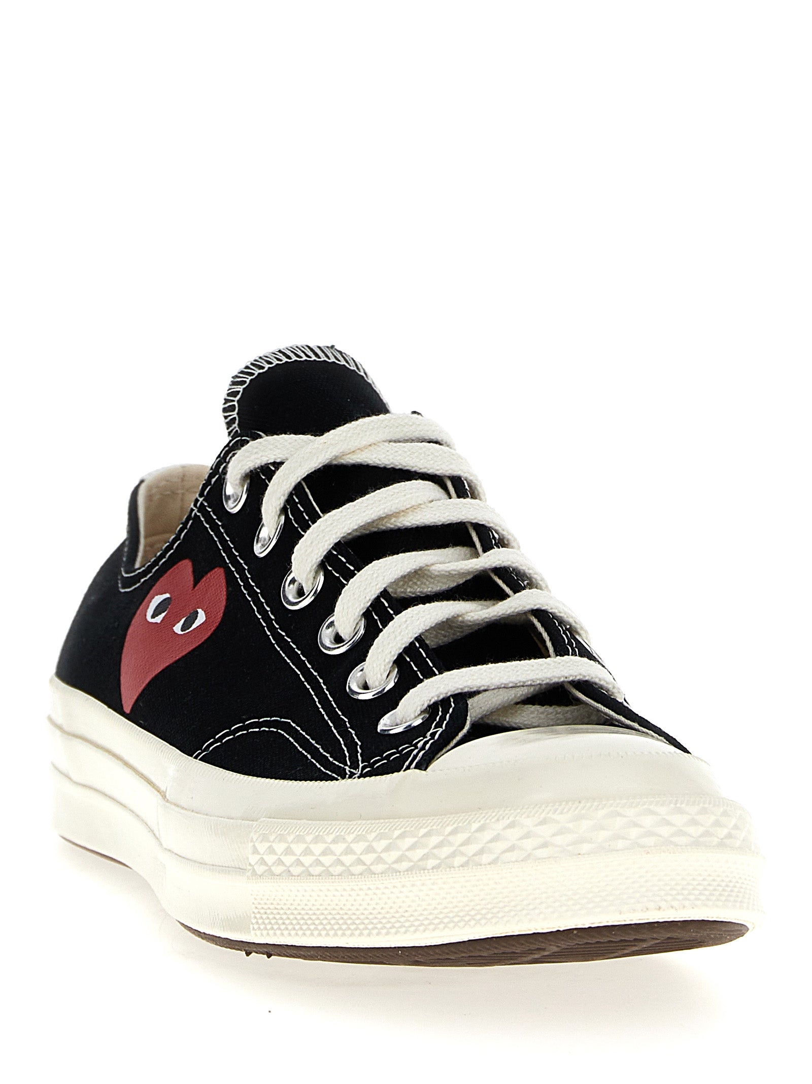 Comme des Garçons sneakers Play x Converse Black Cotton