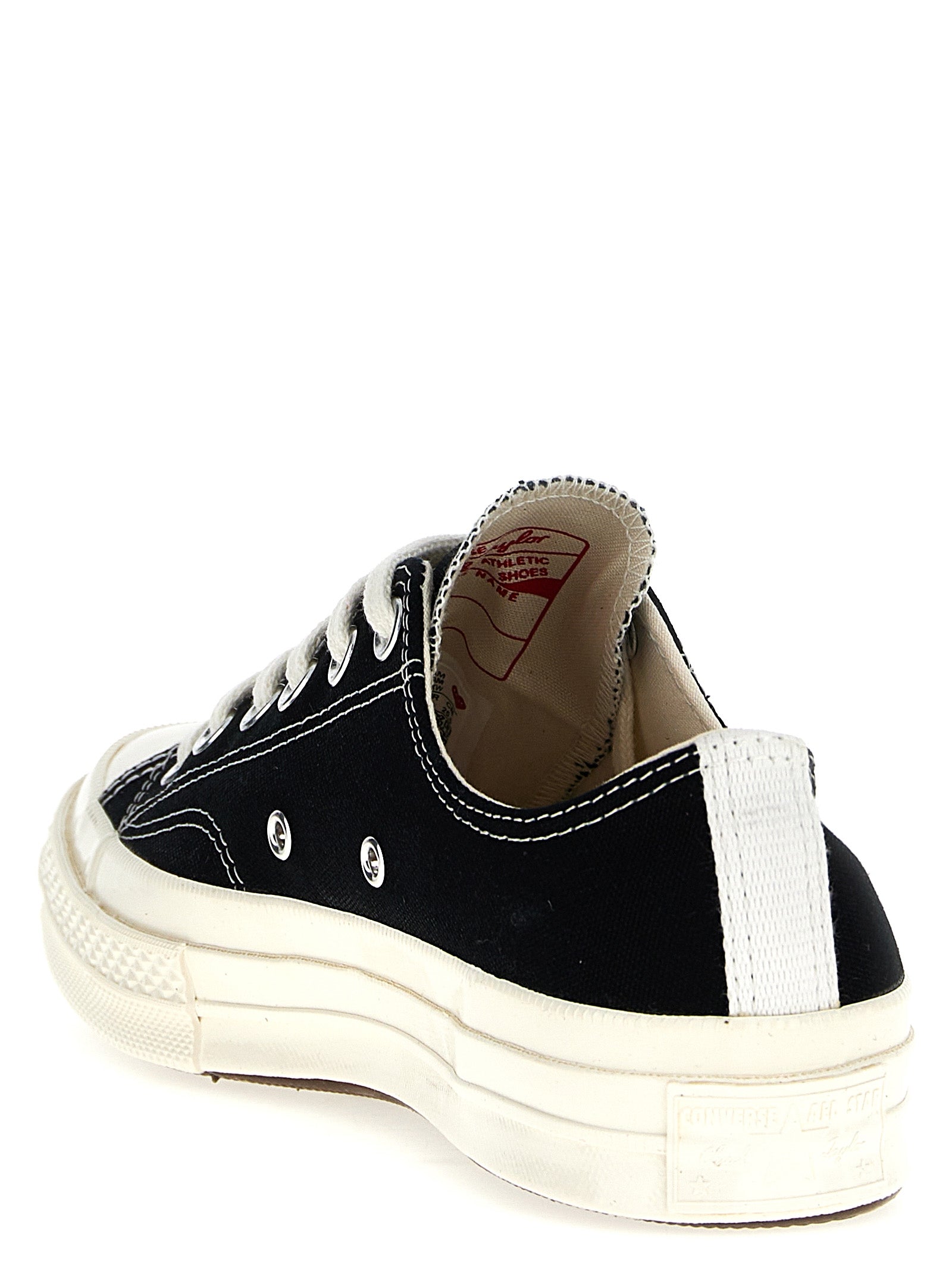 Comme des Garçons sneakers Play x Converse Black Cotton