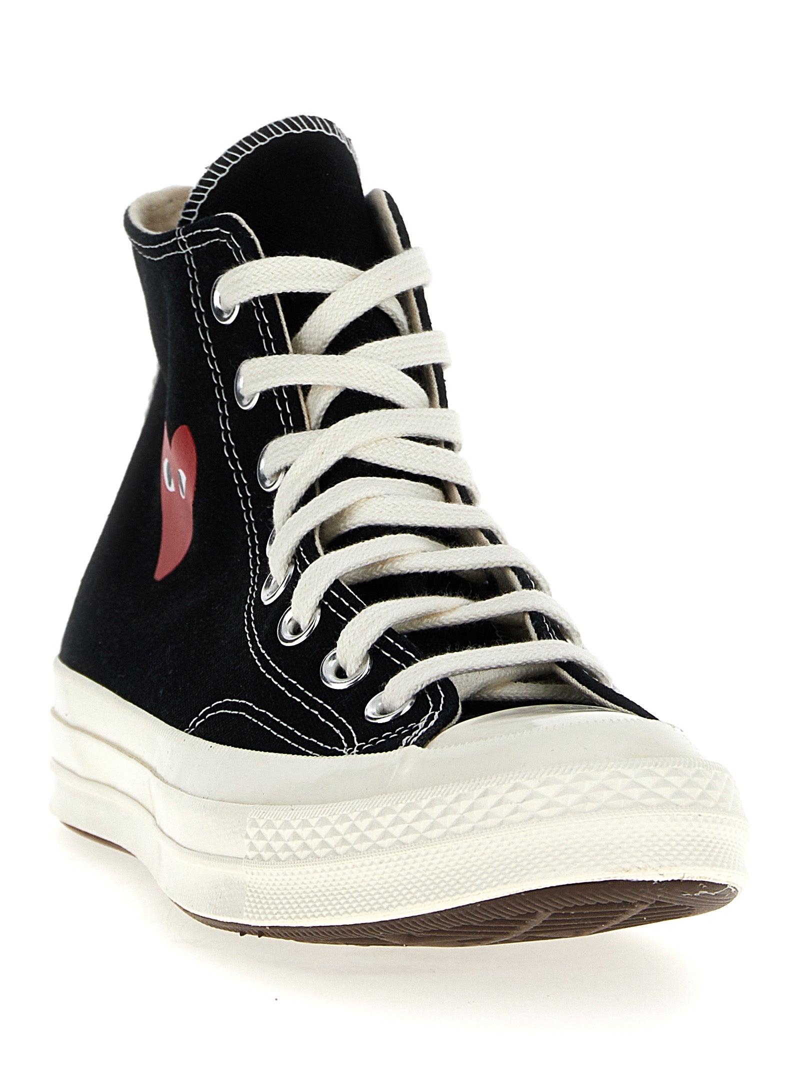 Comme des Garçons sneakers Play x Converse Black Cotton