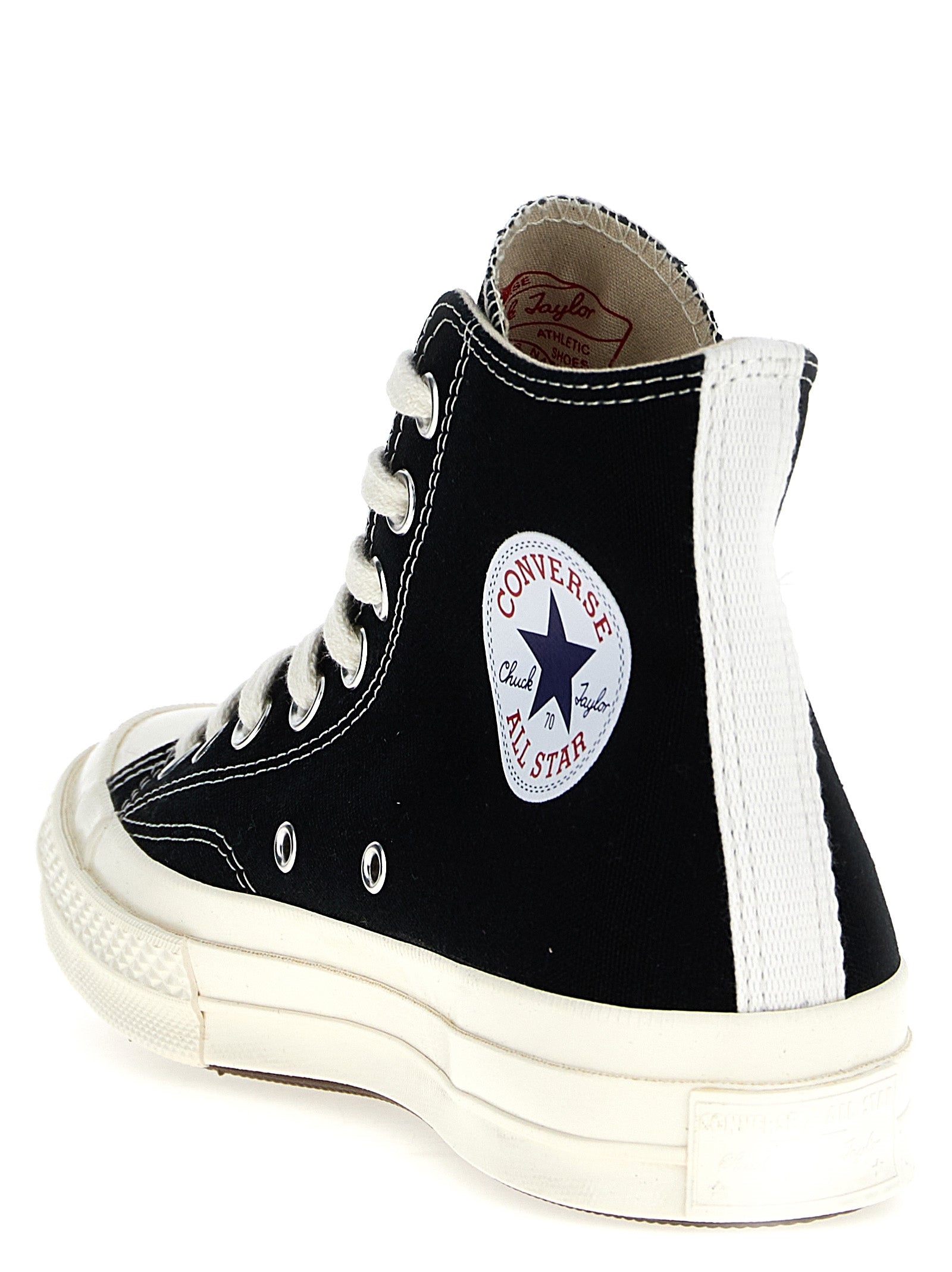 Comme des Garçons sneakers Play x Converse Black Cotton
