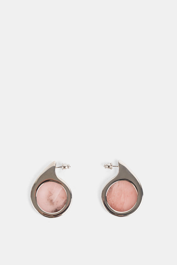 Boucles Doreilles Dusk Small En Laiton Rose Pink Jewelry