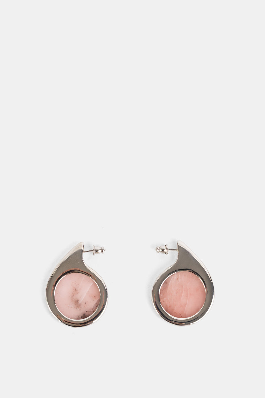 Boucles Doreilles Dusk Small En Laiton Rose Pink Jewelry