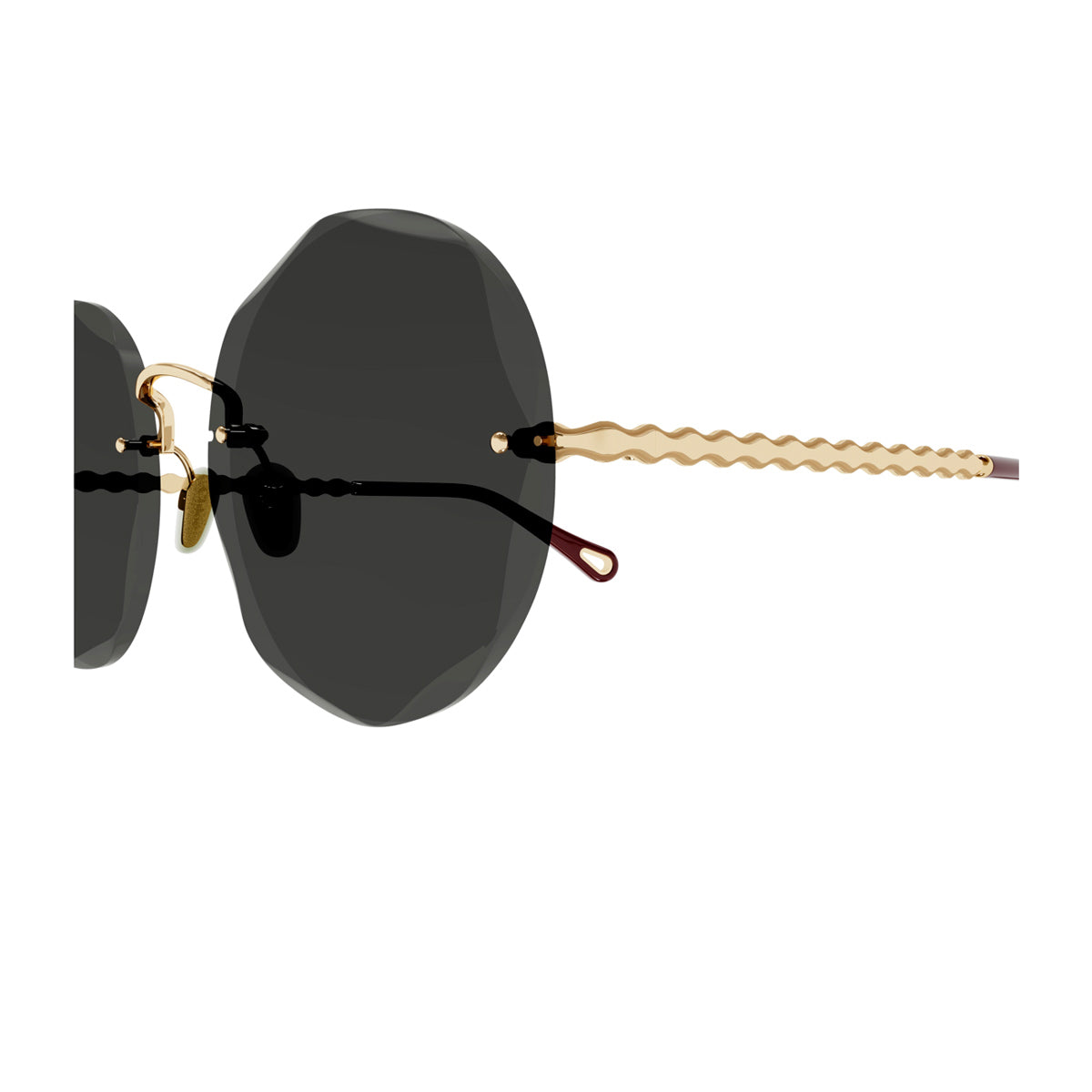 Chloé CH0254S Linea 001 Gold Grey Oro Metal Occhiali Da Sole