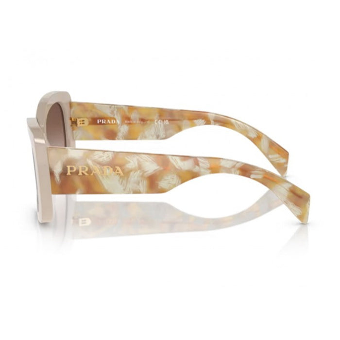 PRA08S 11O6S1 Beige Acetate Occhiali Sole
