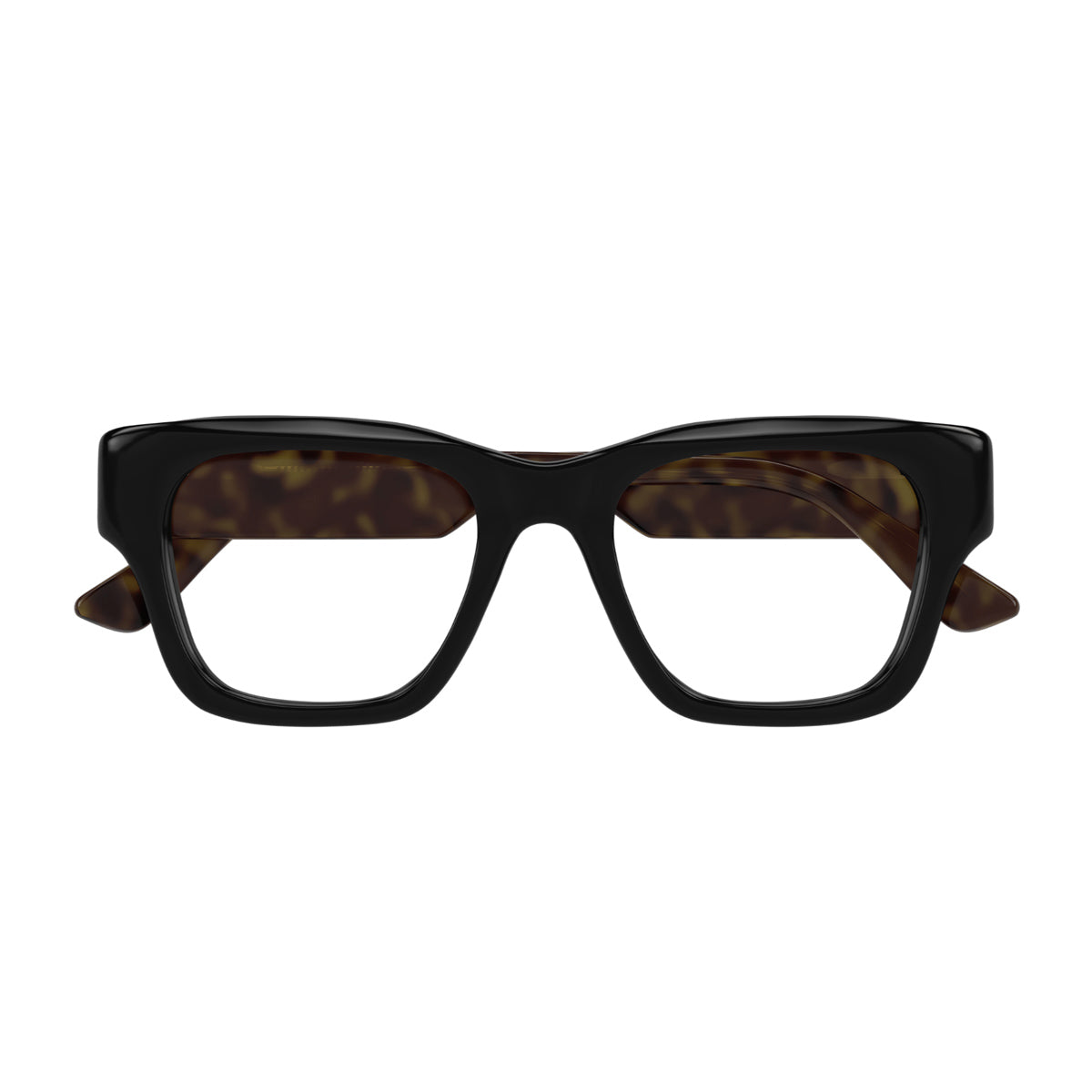 Gucci GG1669O Linea LETTERING 005 Black Havana Marrone Acetate Occhiali Da Vista