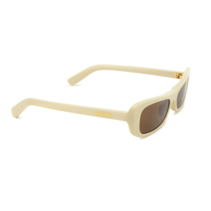 Jacquemus Les lunettes Capri JAC55 Linea La Casa C4 Beige Acetate Occhiali Sole