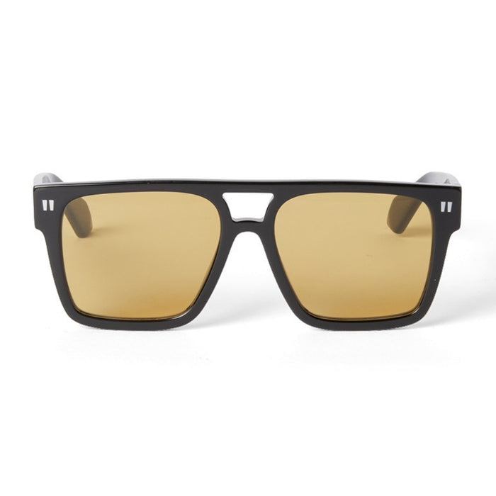 Off White OERI133 SPRINGFIELD 1062 Black Camel Nero Acetate Occhiali Da Sole