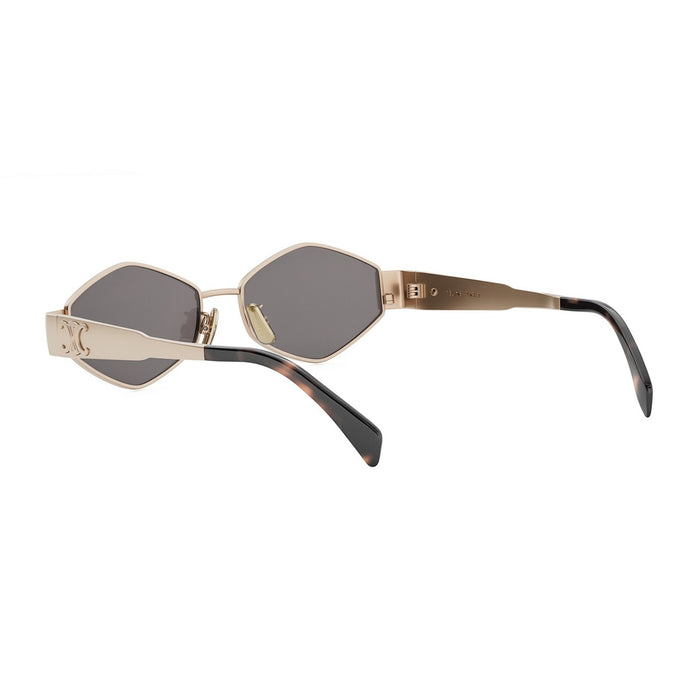 Celine CL40254U Metal Triomphe 28a Oro Rosa Occhiali Da Sole