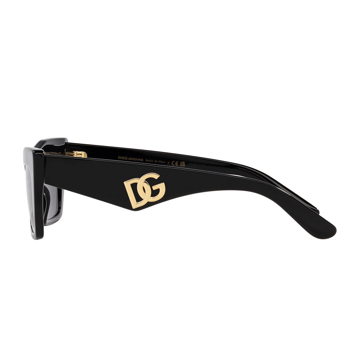 DG4435 501-87 Nero Celluloid Occhiali Sole