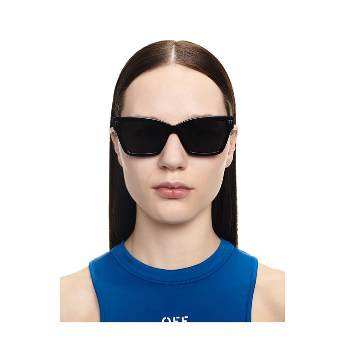 Off White OERI110 CINCINNATI 1007 Black Dark Grey Nero Acetate Occhiali Da Vista