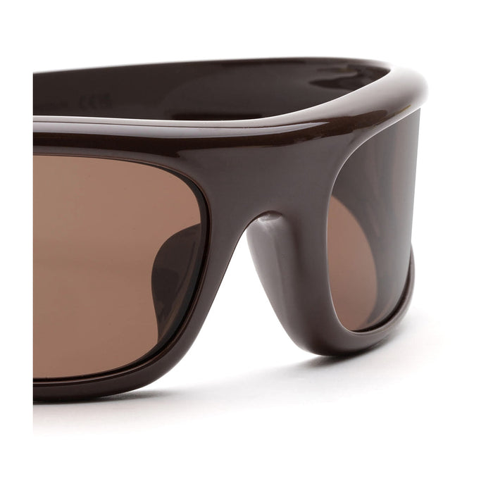 Retrosuperfuture Cerchietto F5W Ciambella (Cacao) Marrone Acetate Occhiali Da Sole