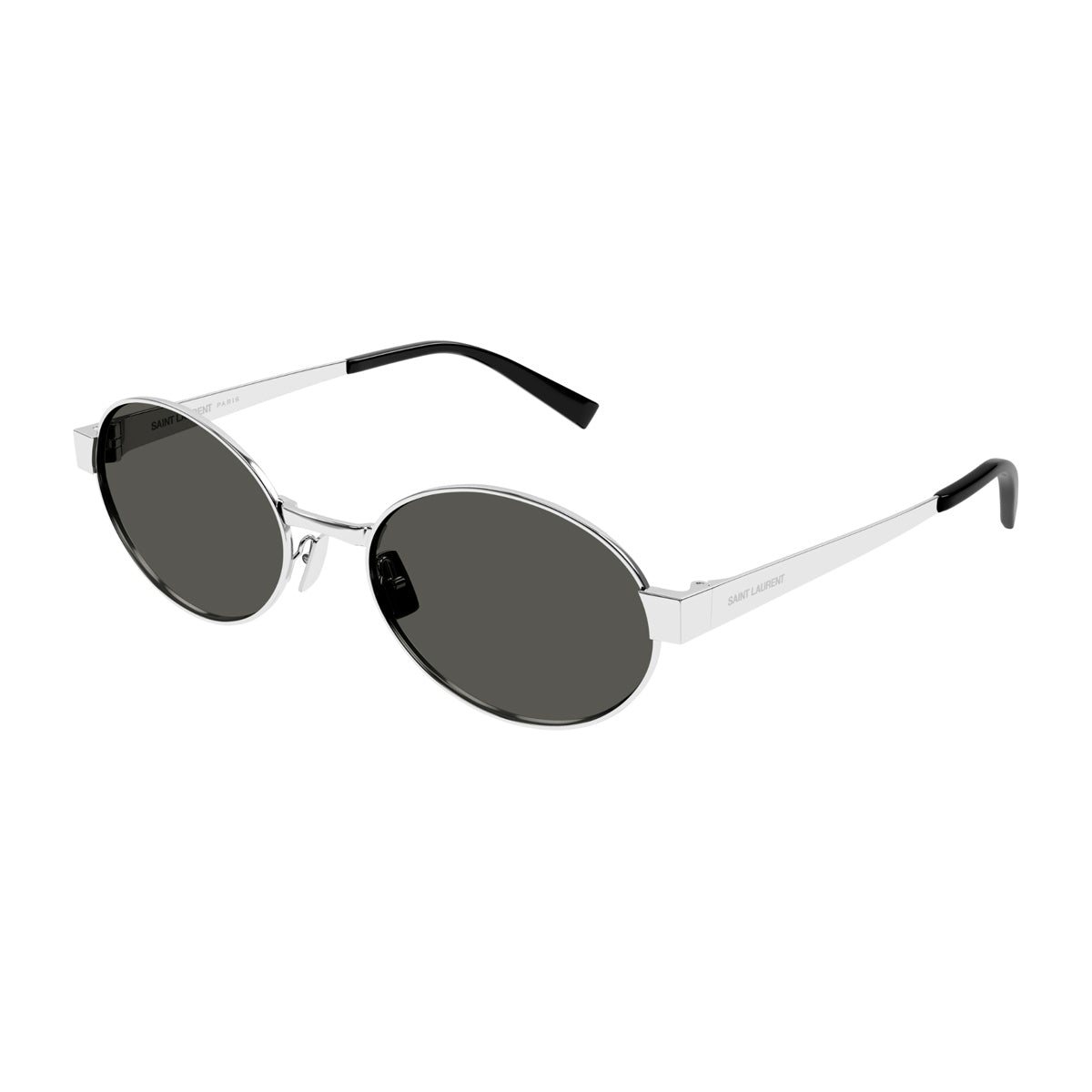 Saint Laurent SL 692 Linea LOGO 002 Silver Grey Argento Metal Occhiali Da Sole
