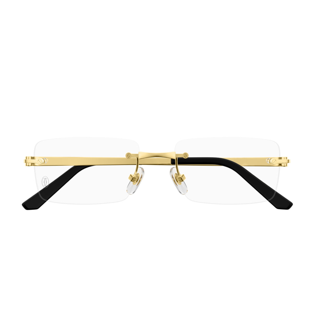 Cartier CT0511O Santos De 001 Gold Oro Metal Occhiali Da Vista