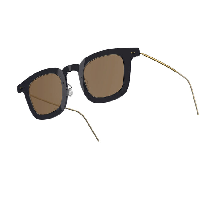 Lindberg Sun Titanium 8346 C06-GT-SL114 Blue Blu Acetate/metal Occhiali Da Sole