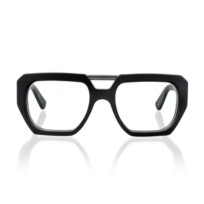 Horace C14 Black Matt Nero Celluloid Occhiali Vista