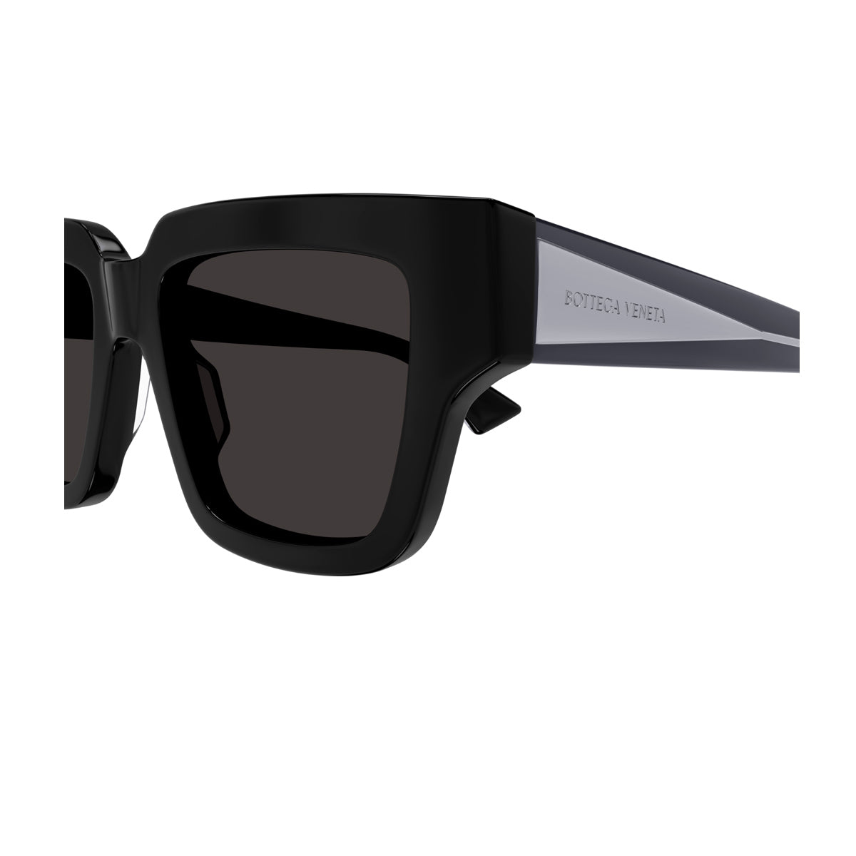 BV1276S Tri-Fold-LINE NEW CLASSIC 001 Nero Recycled Acetate Occhiali Sole