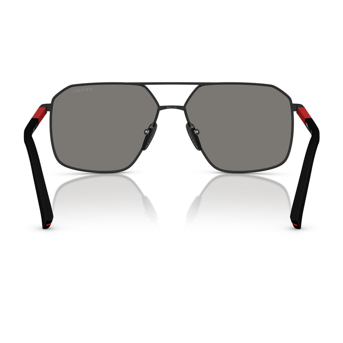 PS A50S DG008F Nero Effetto Gommato Metal Occhiali Da Sole