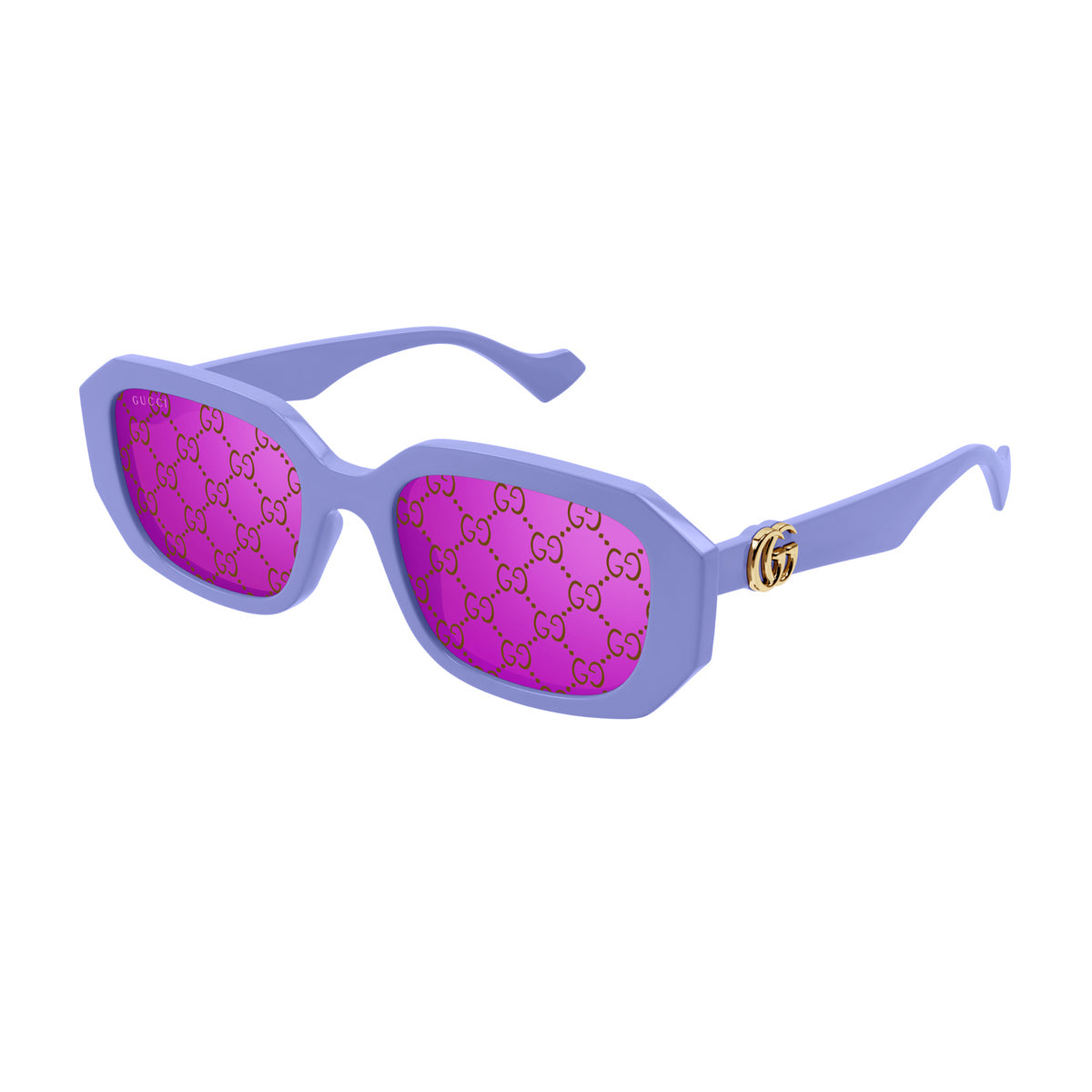 Gucci GG1535S LINE GG LOGO 004 Viola Acetate Occhiali Sole