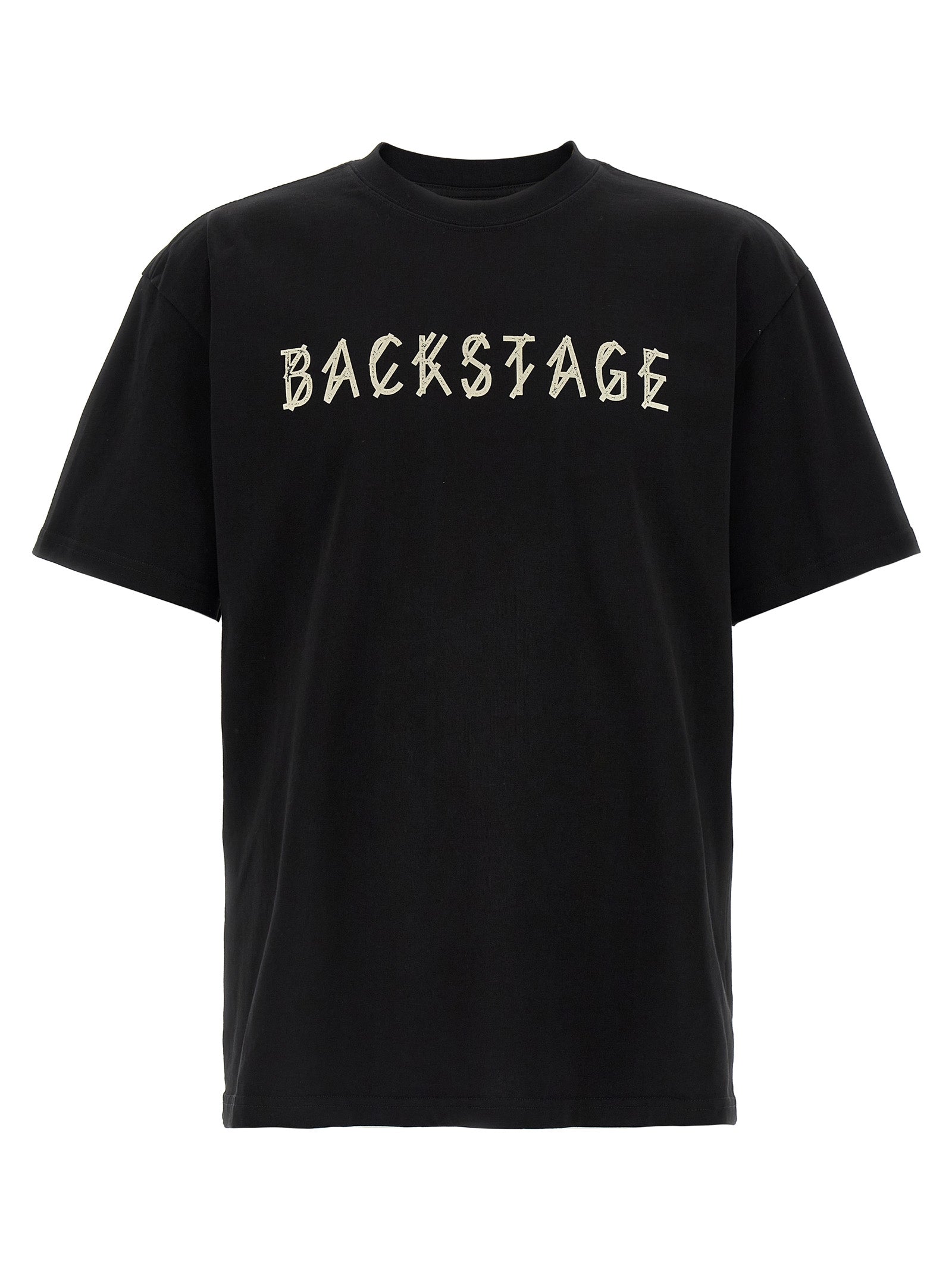 Backstage T-shirt Black Cotton