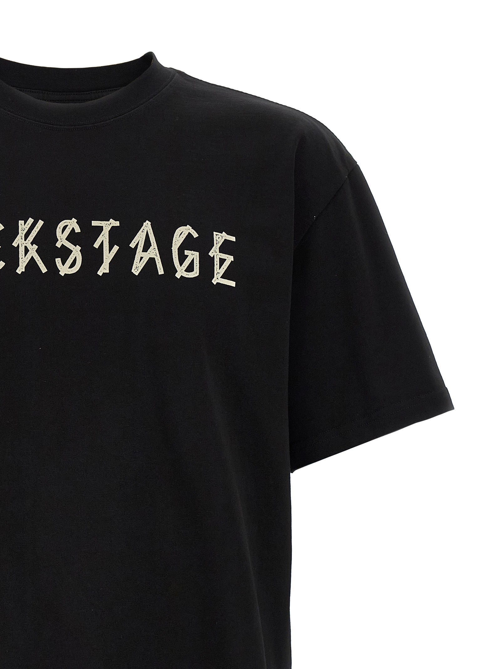 Backstage T-shirt Black Cotton