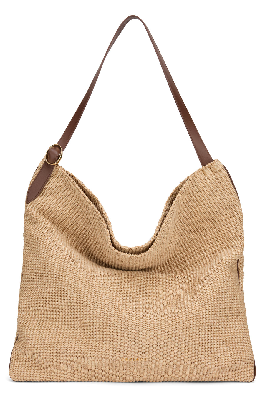 Large Tote Bag Zanzibar Raffia Biscuit
