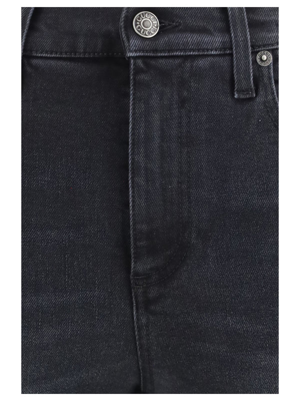 Jeans Skinny Black Cotton