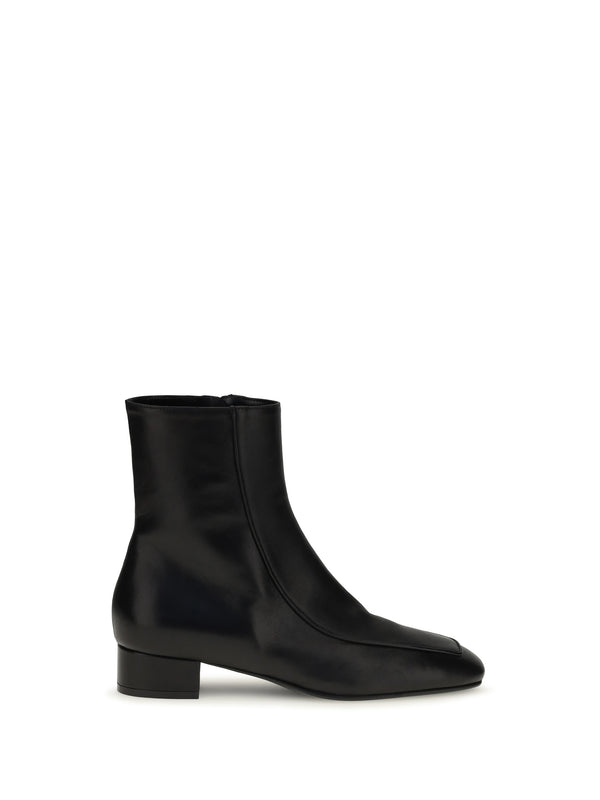 Herbert Levine Upper: 100% calf leather; Sole: 100% calf leather ankle boot in black