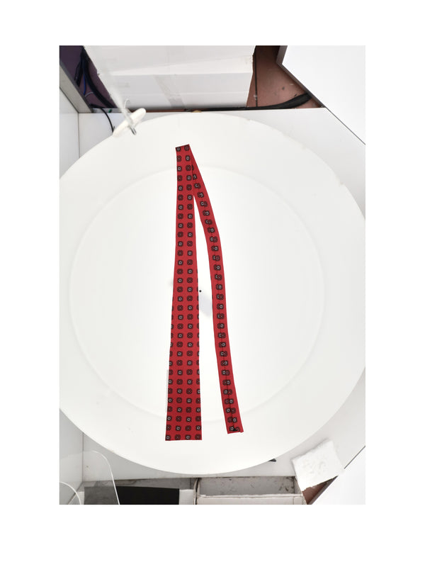 Tie Silk Red Ties & Bow