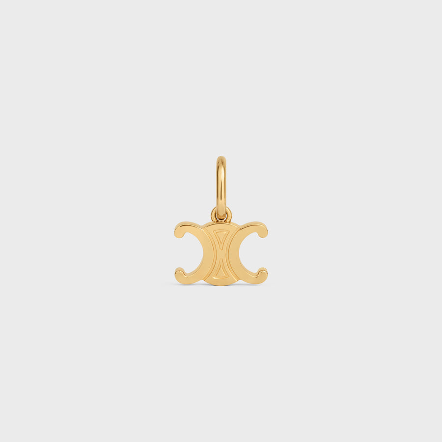 Breloque Triomphe Gold Key Ring