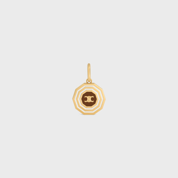 Celine Gold-plated brass pendant in gold