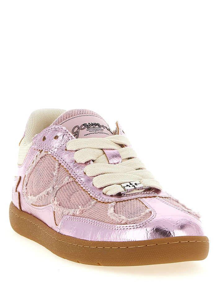 08 sneakers Pink Polyurethane