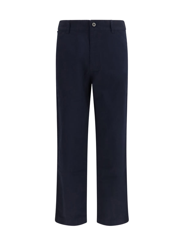 Sebago 98% Cotton trousers in navy