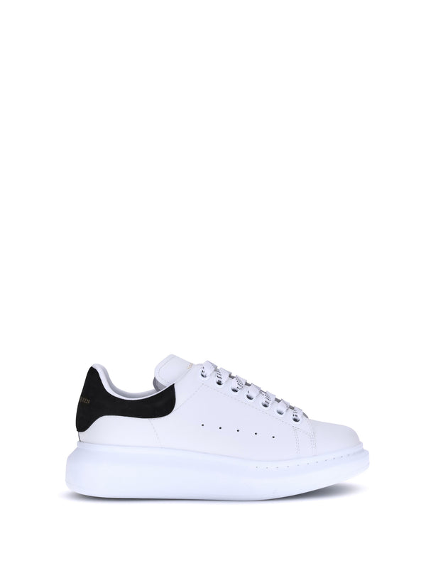 Alexander McQueen Upper: 100% Calf Leather Bos Taurus; Sole: 100% Rubber sneakers in white