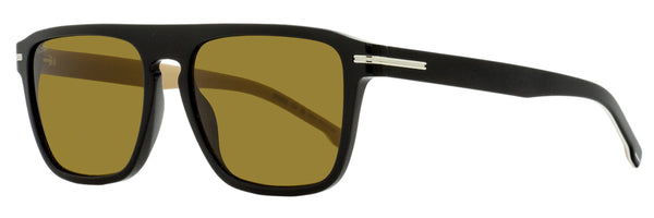 Hugo Boss Eco acetate with metal inserts sunglasses in black